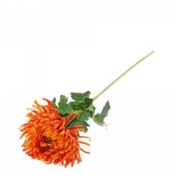 Seiden Chrysanthemum orange L60cm