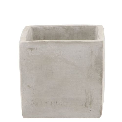 Beton Übertopf viereck 11x11x11