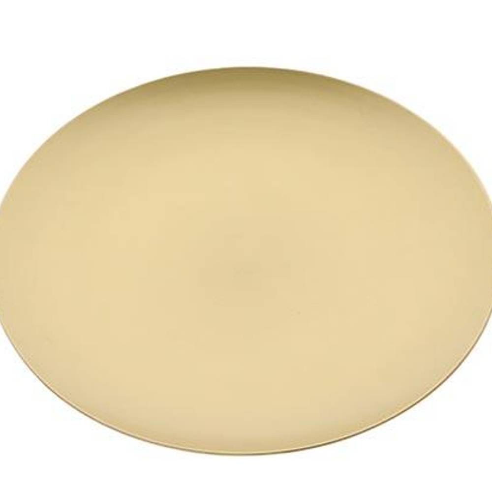 Melamine Teller gold D44.5cm H06cm