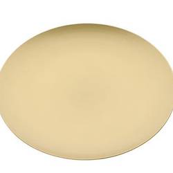 Melamine Teller gold D44.5cm H06cm