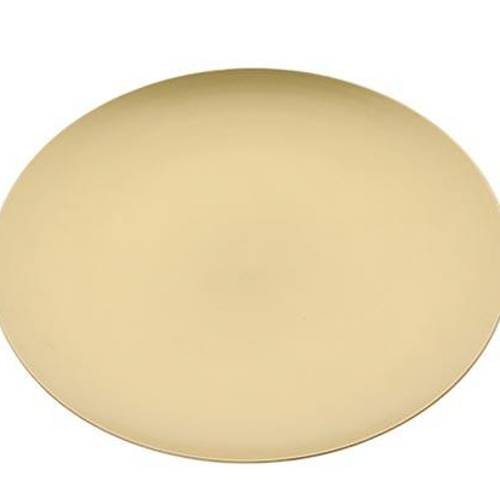Melamine Teller gold D44.5cm H06cm