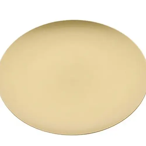 Melamine Teller gold D44.5cm H06cm