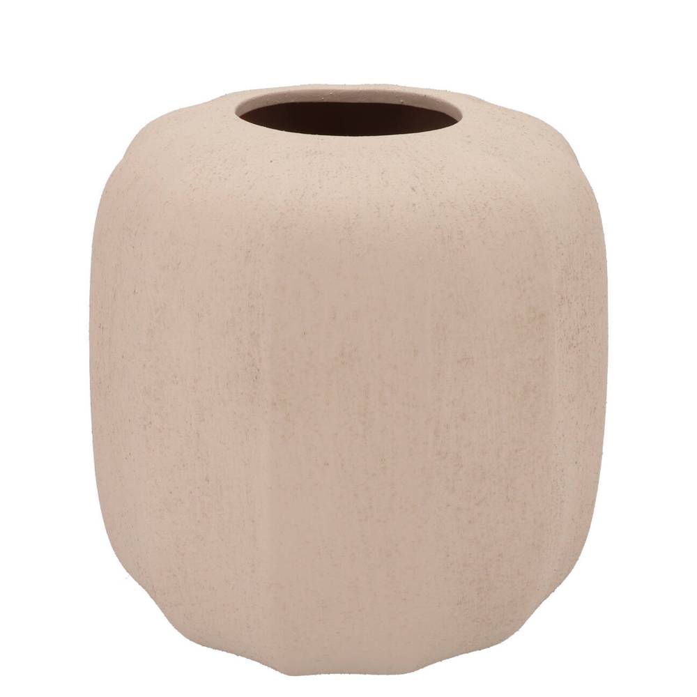 Keramik Vase Sidney Sand creme 33x33x32cm