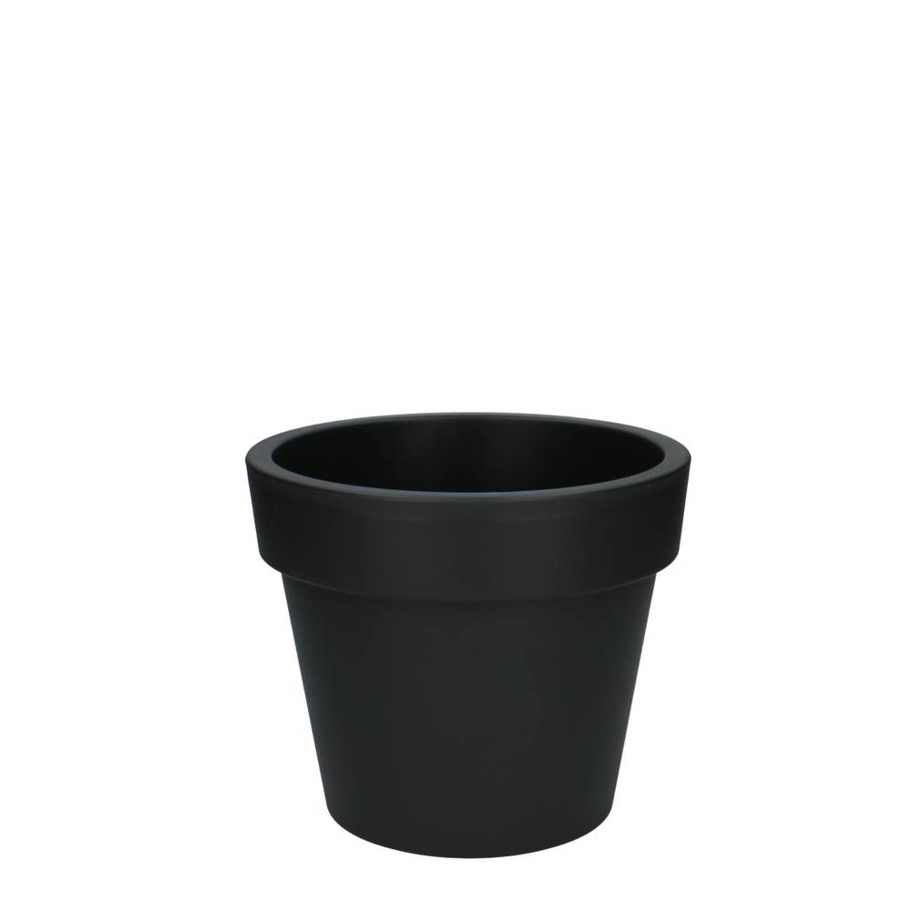 Plastik Übertopf schwarz D23cm H20cm