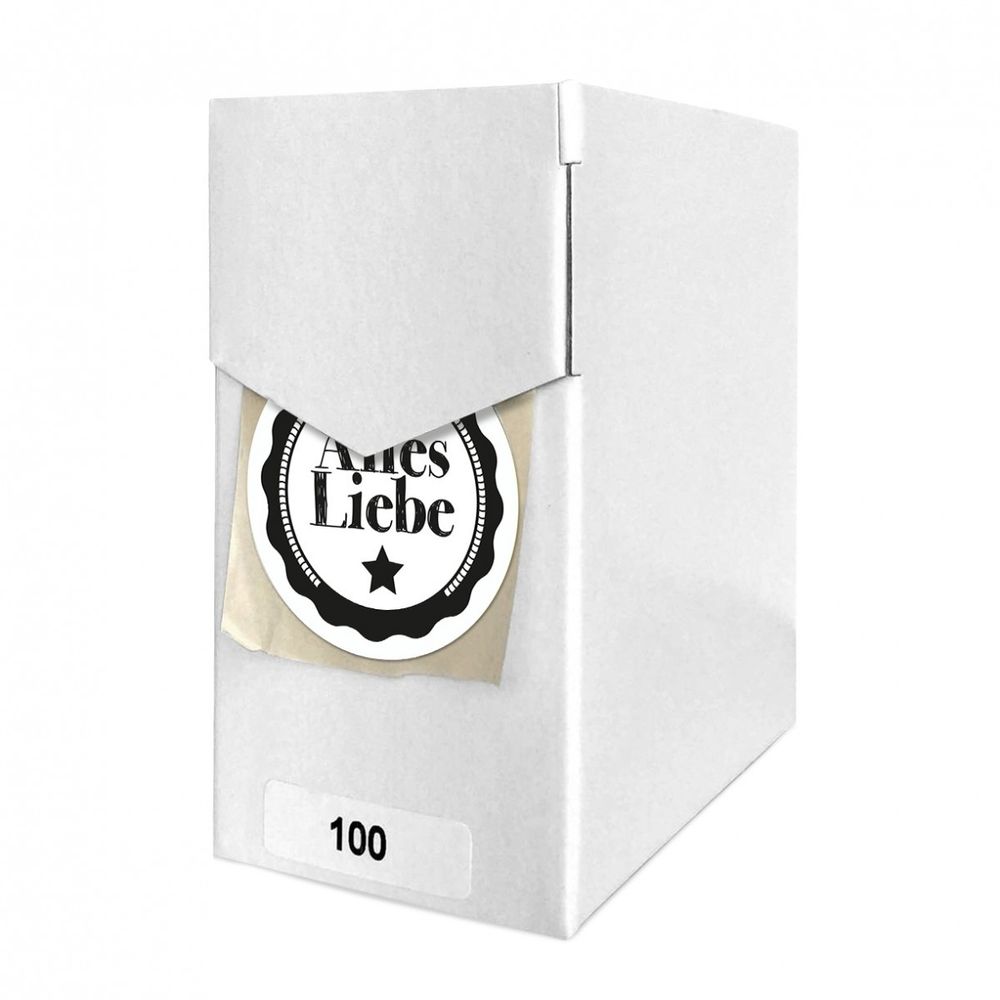 Label alles Liebe 40mm x100