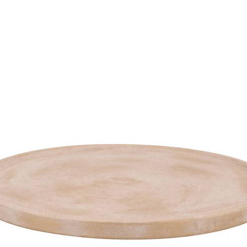 Keramik Teller Porto gold 42x42x2cm