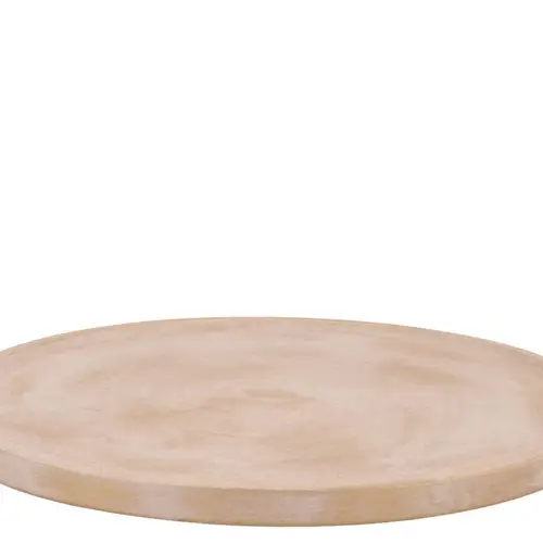 Keramik Teller Porto gold 42x42x2cm