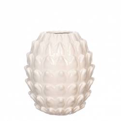 Keramik Vase Maya creme D18cm H20cm 