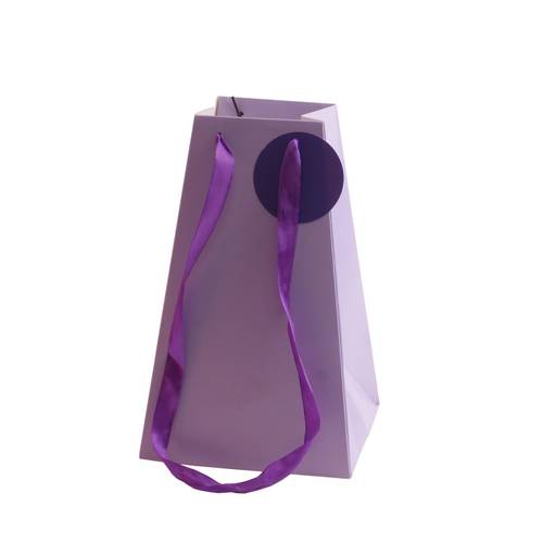 Tasche Bano lila 10/10x17/17x27cm
