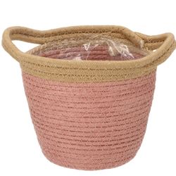 Korb Henkel Tripoli rosa D18cm H16cm