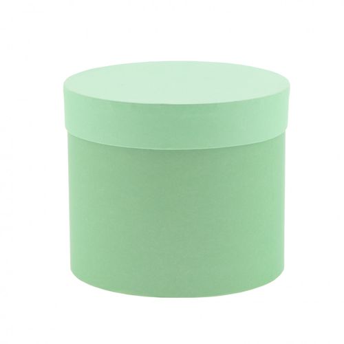 Hatbox Karton Minze D15cm H13cm