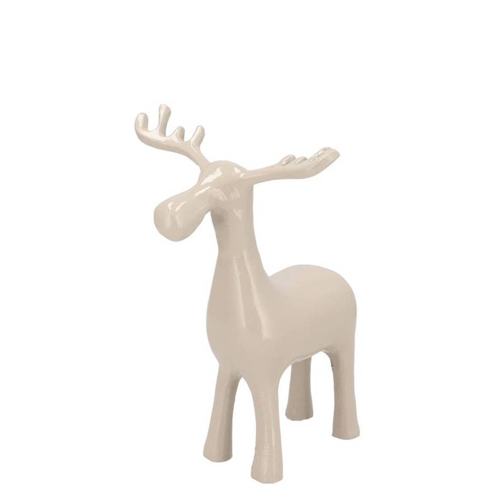 Elch Hawley Sand creme 10x11x14cm