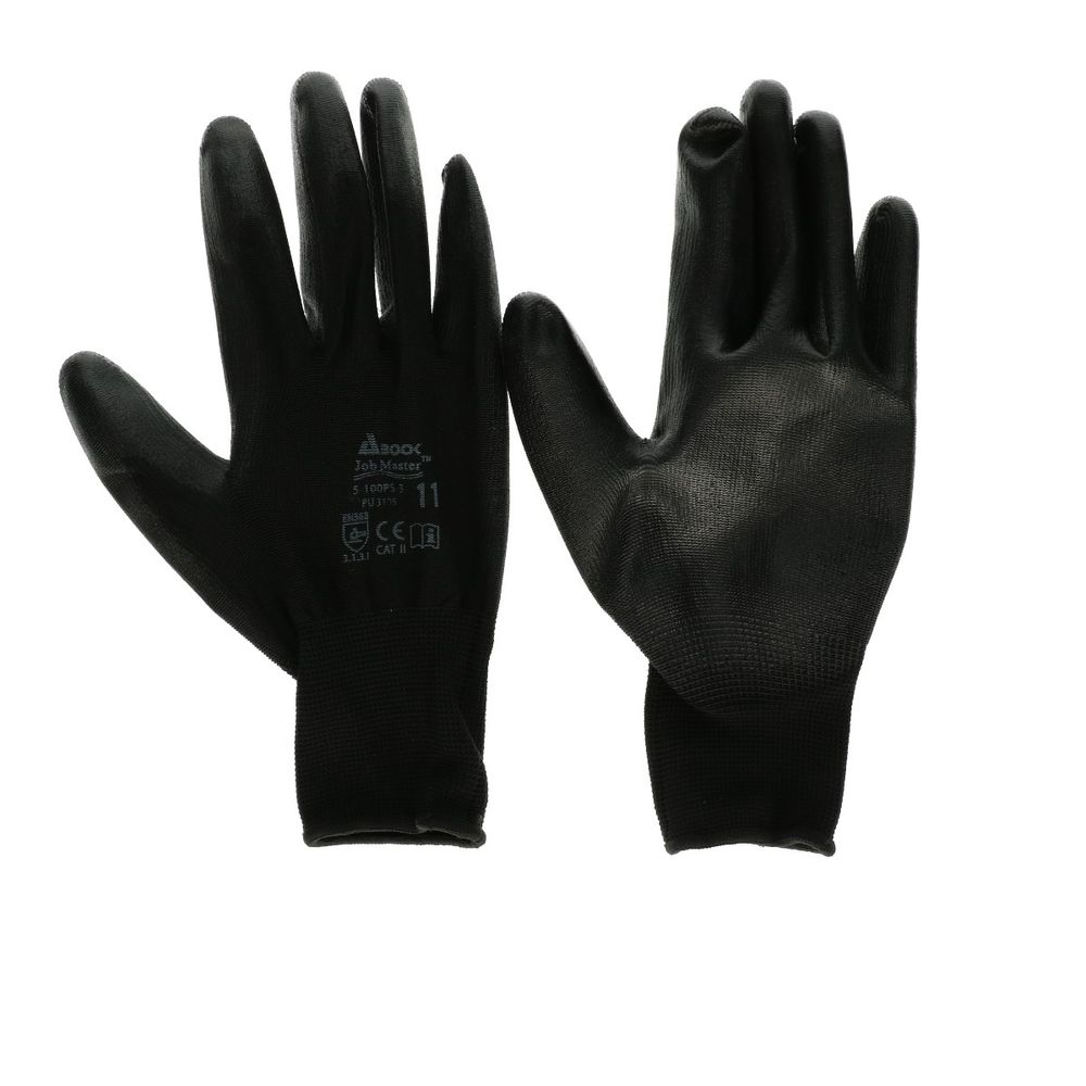 Handschuh schwarz Pu (07)s x12