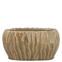 Keramik Schale Finn grün 19x11x11cm