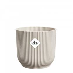 Kunststoff Übertopf Vibes creme D18cm H17cm