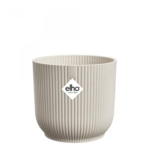 Kunststoff Übertopf Vibes creme D18cm H17cm