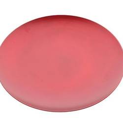 Melamine Teller rot D44.5cm H06cm