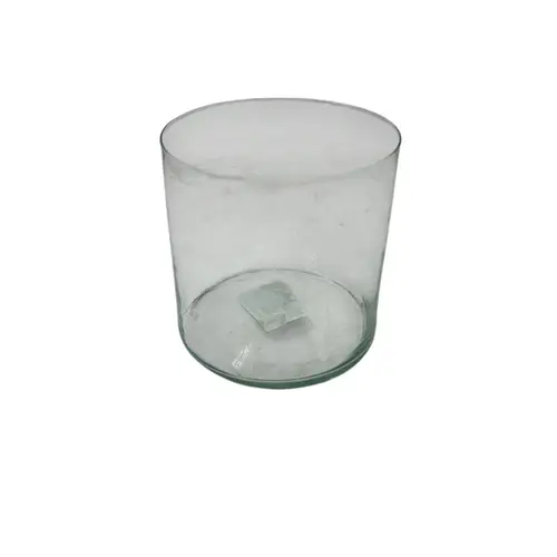 Glas Zylinder Pelle D15cm H15cm