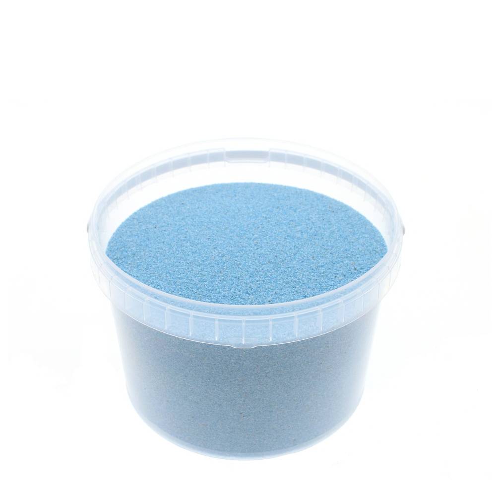 Sand 0.1-0.5mm hell blau 3L