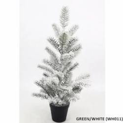 Baum Seiden Kiefer Schnee H58cm