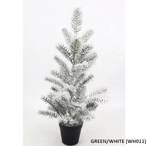 Baum Seiden Kiefer Schnee H58cm
