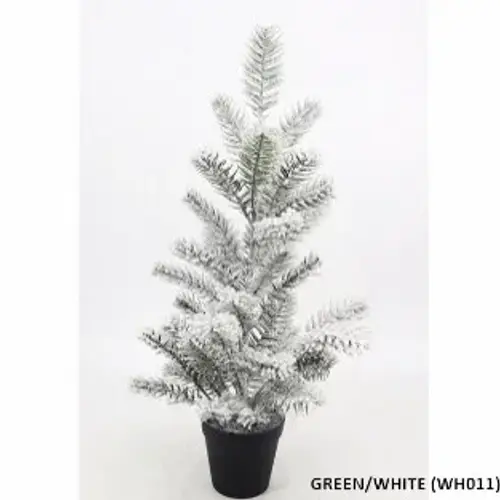 Baum Seiden Kiefer Schnee H58cm