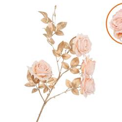 Seiden Rose gold/creme L116cm