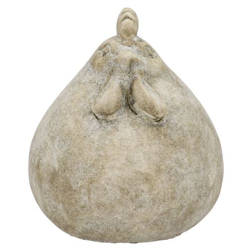 Beton Henne grau 22x23x24cm