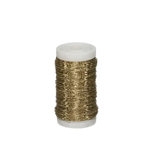 Bouillon Effektdraht gold 0.3mm 100g