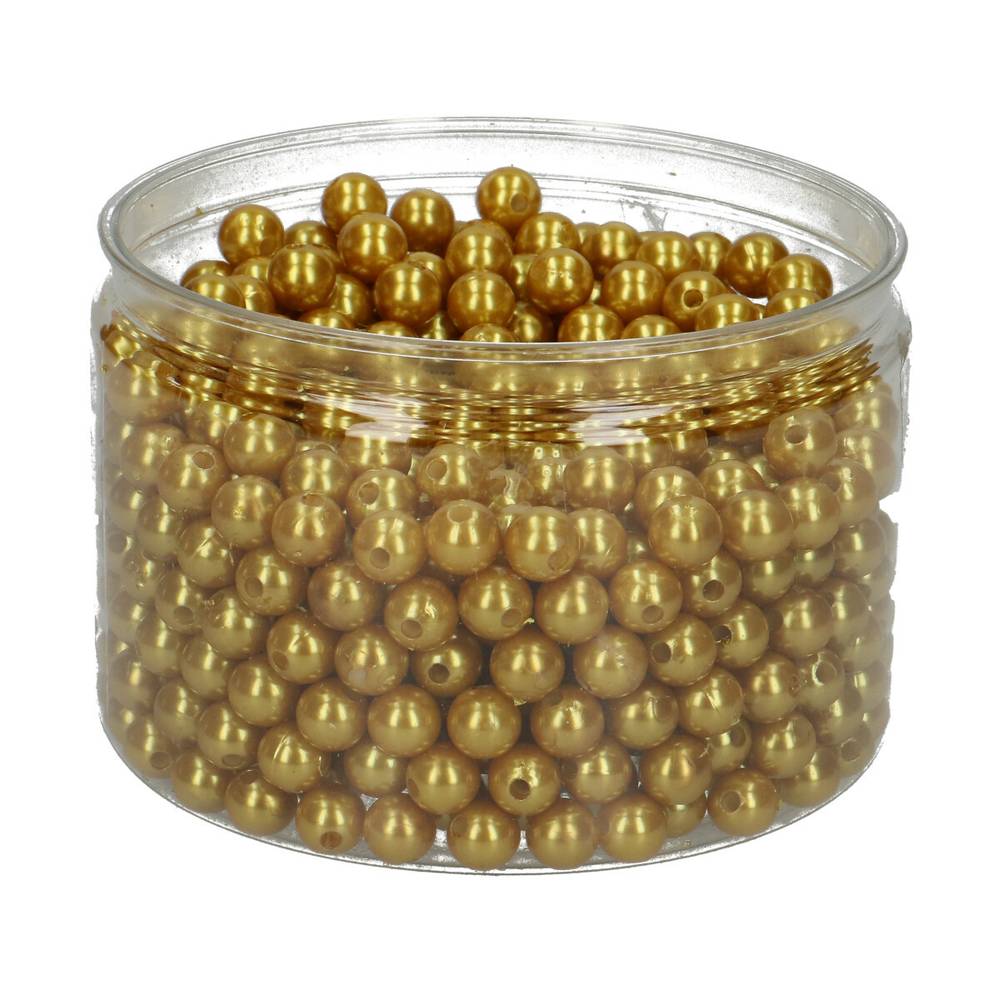 Perlen gold 10mm x600