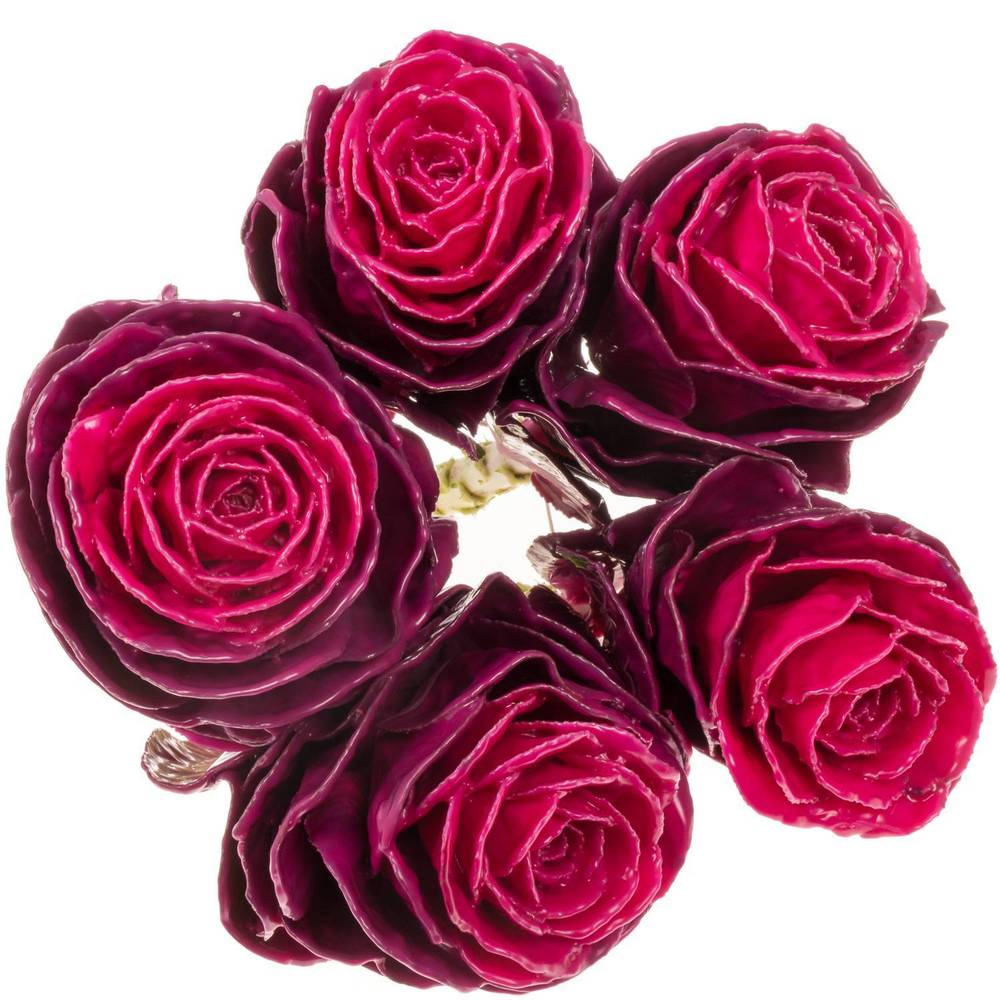Zierkohl cerise Wax 60cm