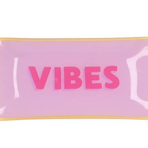 Teller Rechteck Vibes lila 20x10x02cm