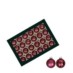 Kugel mix dunkel rosa D04cm x48
