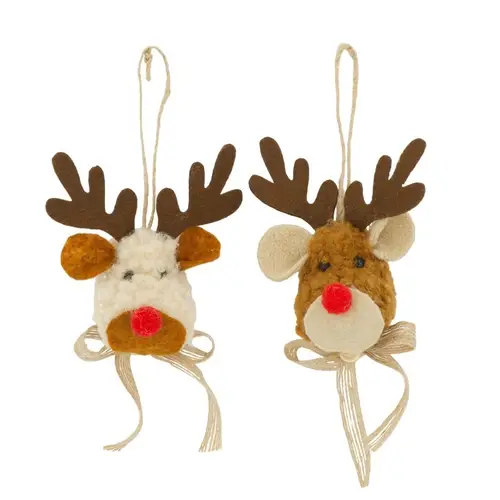 Hänger Rentier mix 09x06x16cm