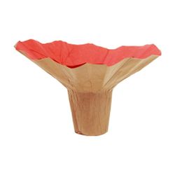 Strausshalter Kraft Roset rot D23cm