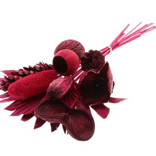 Exotischer mix Bund fuchsia L55cm