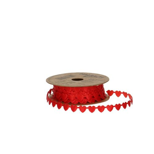 Band Herz rot 8mm 8m 3st