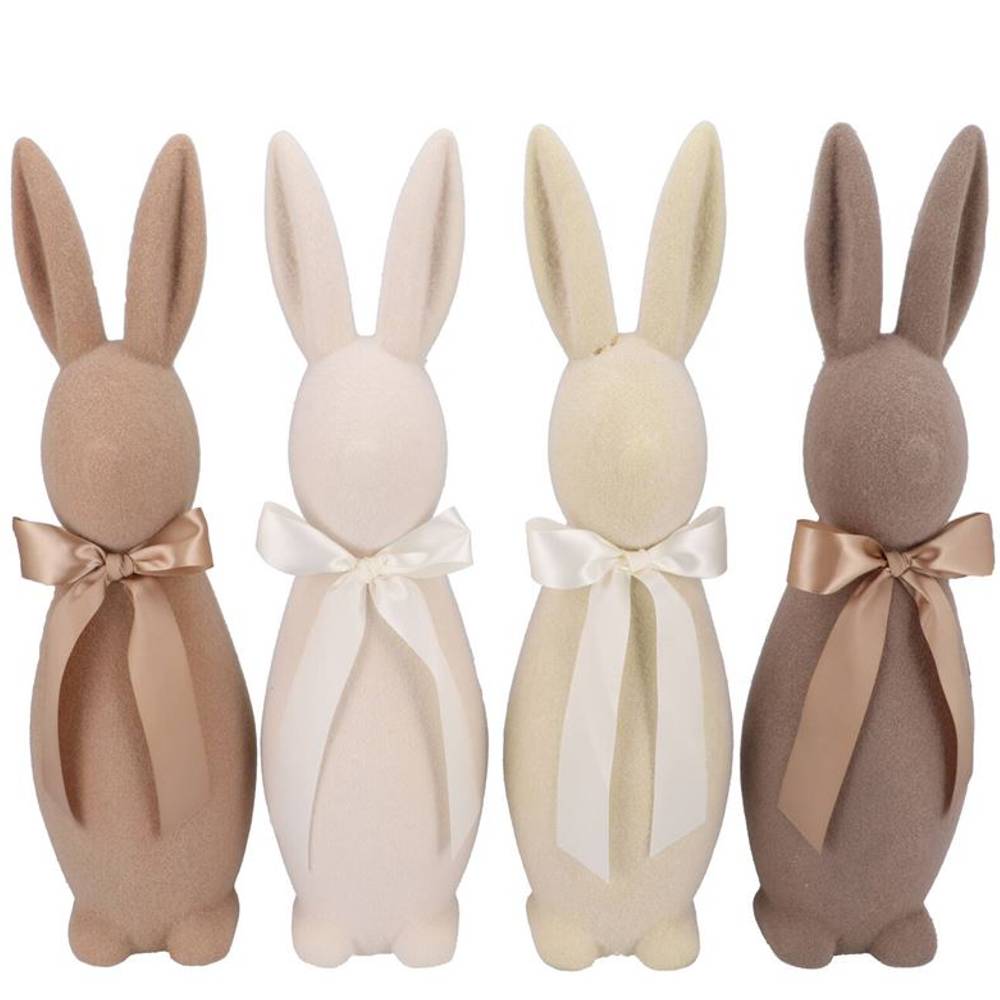 Hase Flock mix braun 14x14x42cm