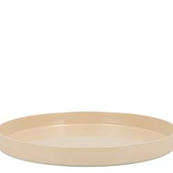 Melamine Teller sand 32x32x03cm