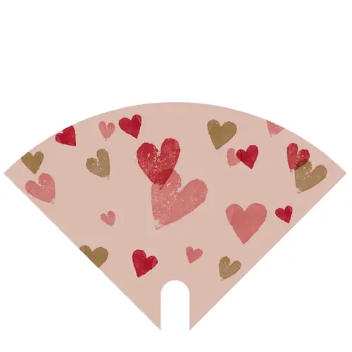 Tüte Moon Forever rosa 40x40cm x25