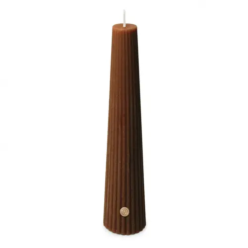 Kerze Obelisk dunkel rot D04.5cm H25cm