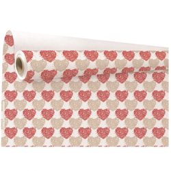 Papier Rolle 80cm Herz Double 40m