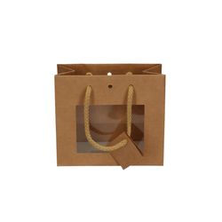 Tasche Chic braun 8/16x14cm