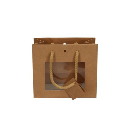 Tasche Chic braun 8/16x14cm