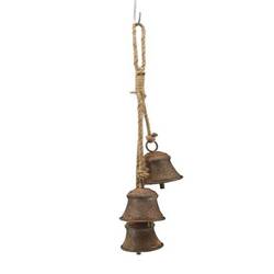 Hänger Glocke rostig D07cm H54cm