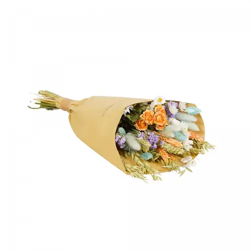 Trockenblumen Strauss Field pastel L32cm