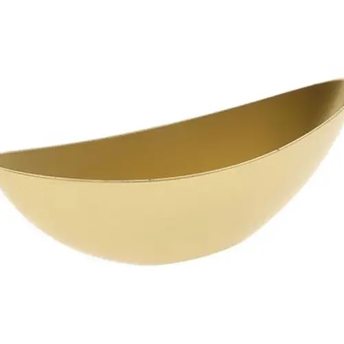 Melamine Boot gold 39x12x13cm