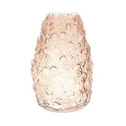 Glas Vase Teign braun D19cm H28cm