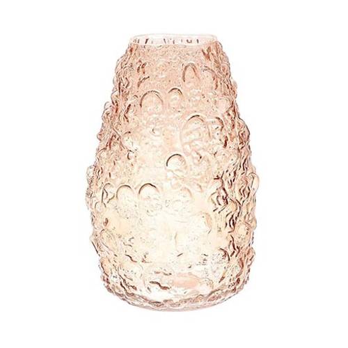 Glas Vase Teign braun D19cm H28cm