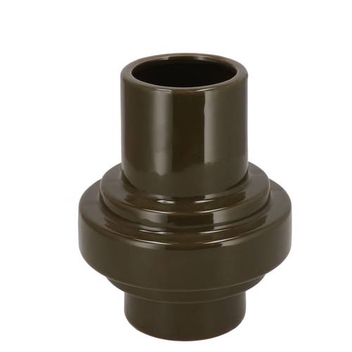Keramik Vase Oxford Tube grün 16x16x19cm